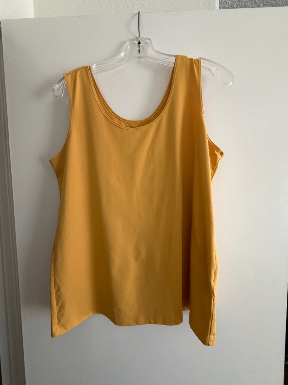 Chico’s Microfiber Timeless Tank – Mustard Yellow Size: 3 (equivalent to XL)